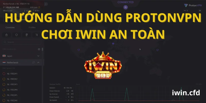 Hướng dẫn dùng ProtonVPN chơi iWin an toàn